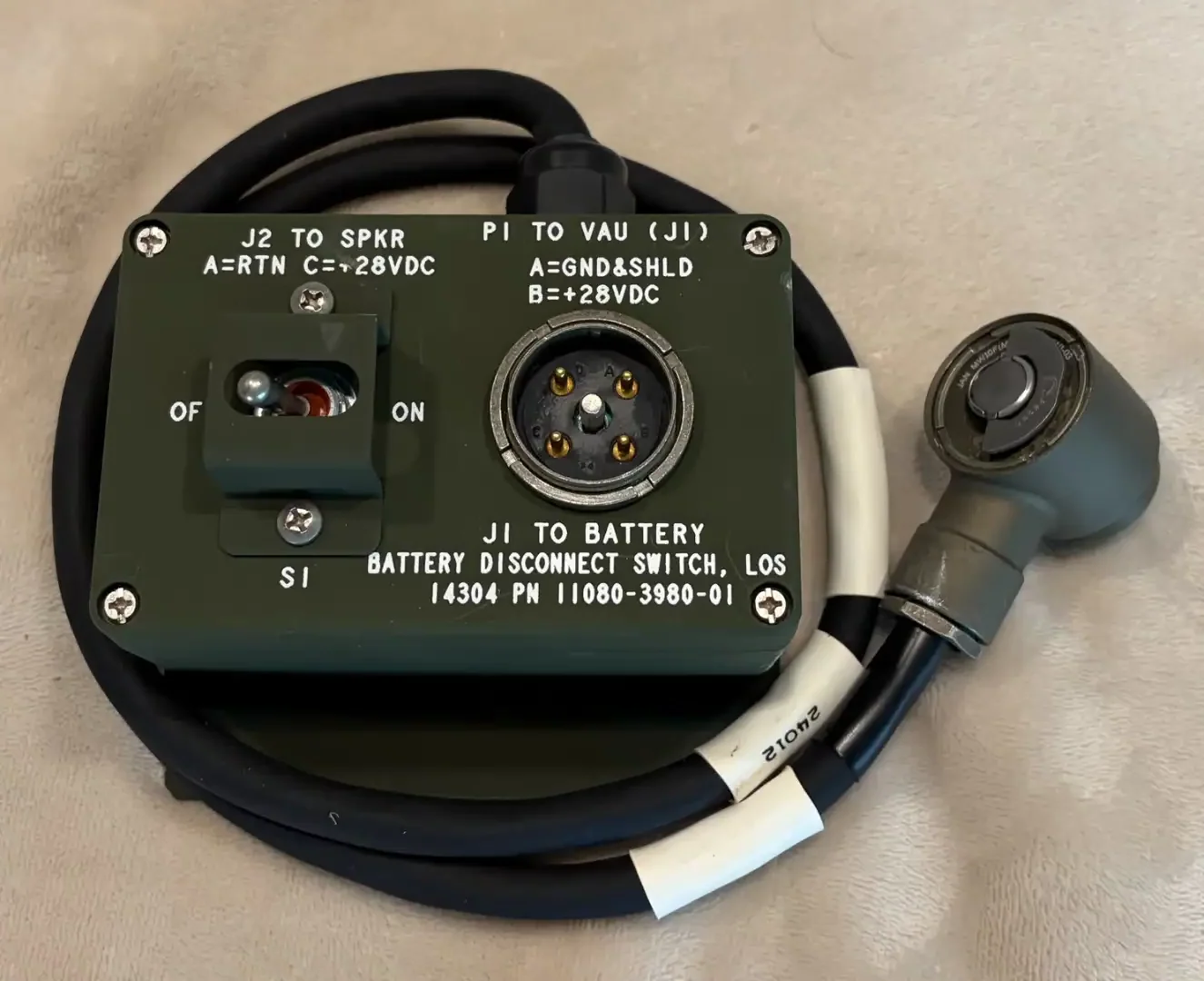 14304 Harris Main DC Power Disconnect Switch